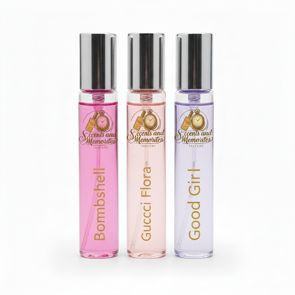 Set of 3 Perfume Testers for WOMEN
