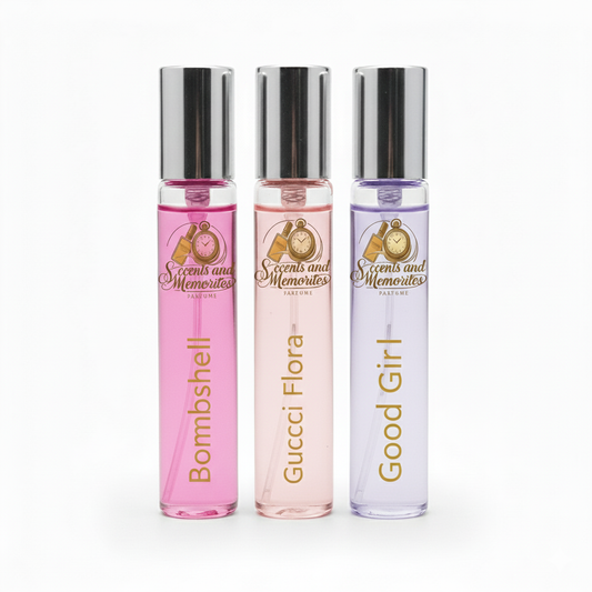 Set of 3 Perfume Testers for WOMEN